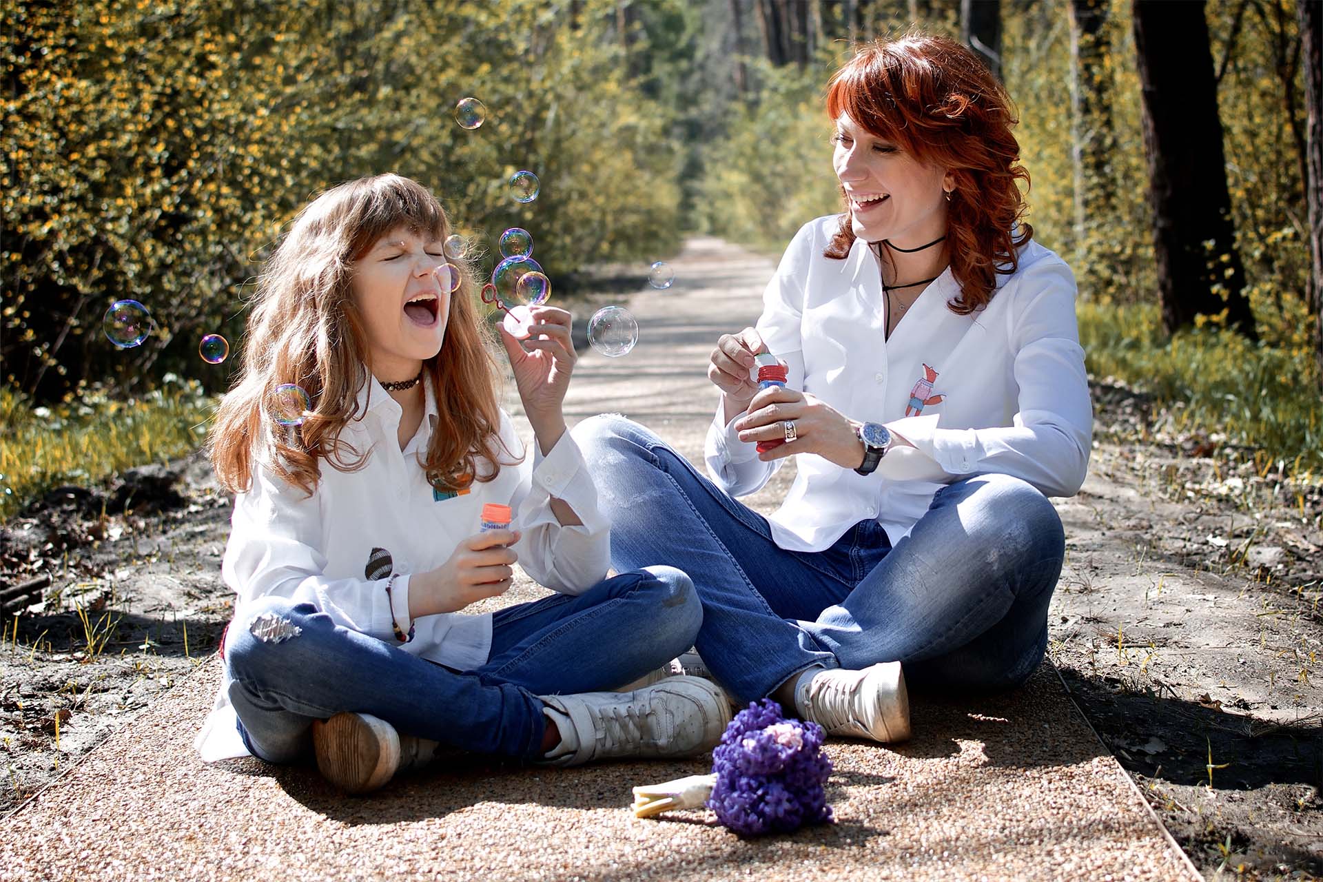 A family gathered around a therapist, symbolizing support and healing